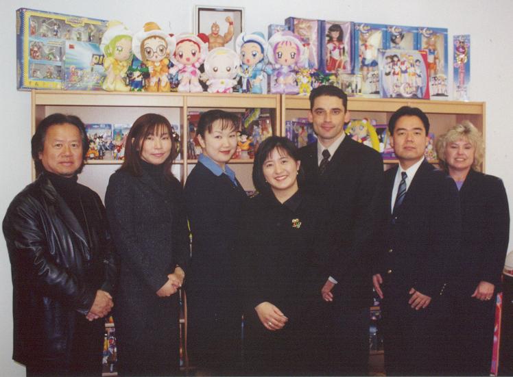 Cloverway Inc. team with Yasuo Matsuo at left